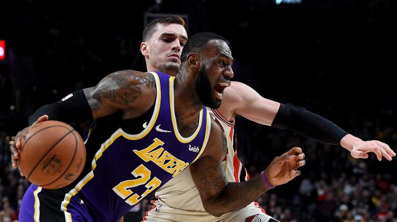 Los Angeles Lakers v Portland Trail Blazers