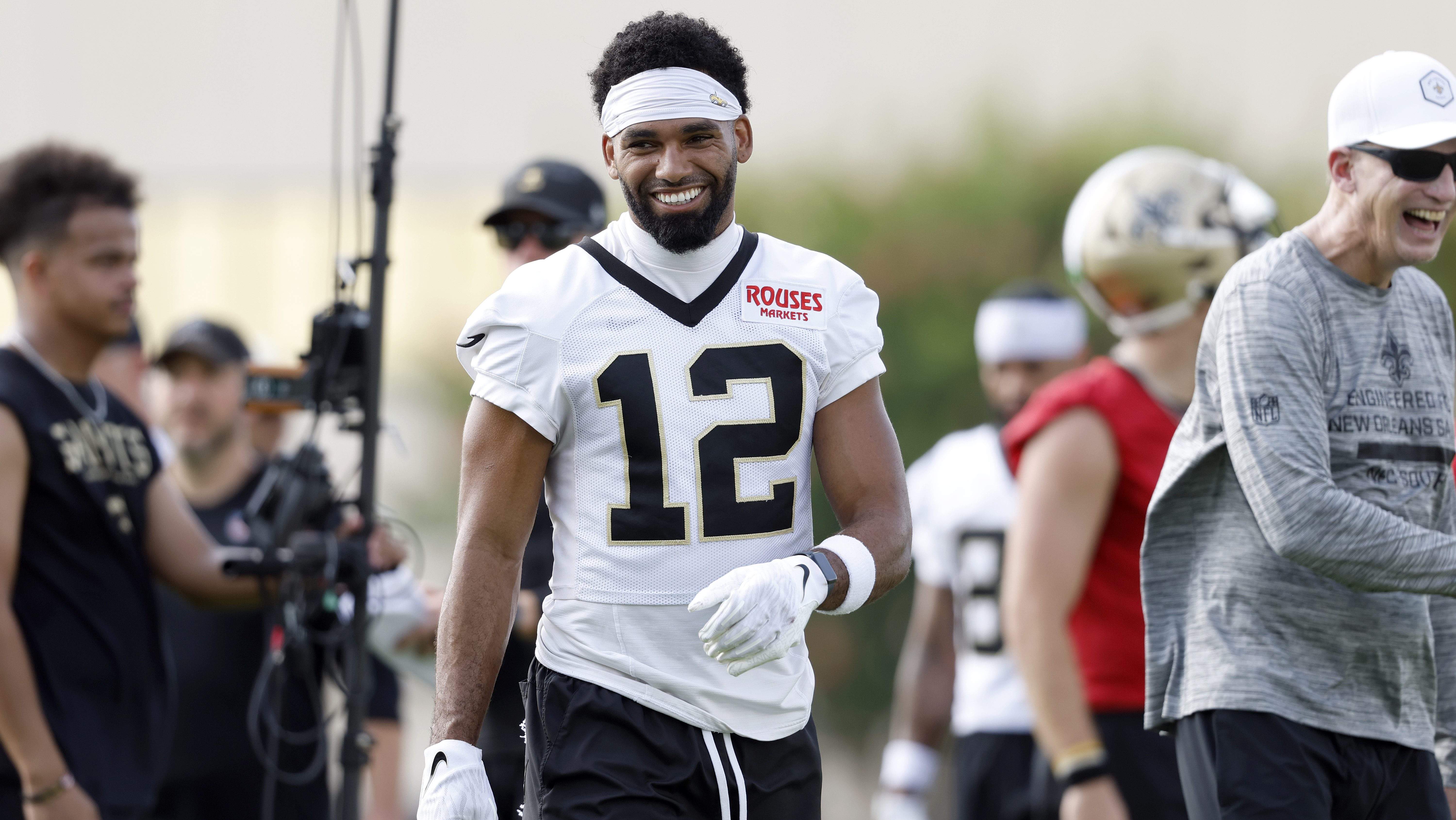 Why Chris Olave’s Helmet is Bigger Than his Saints Teammates