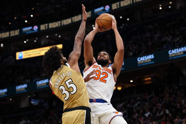 New York Knicks v Washington Wizards