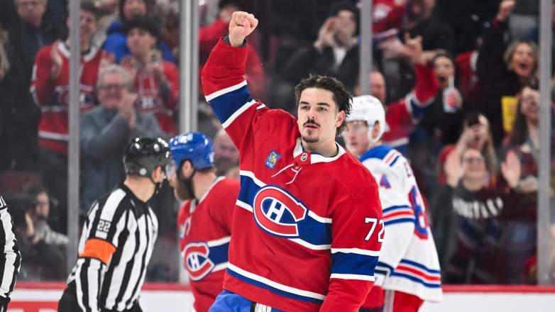 The Montreal Canadiens are being linked with trading away Arber Xhekaj.