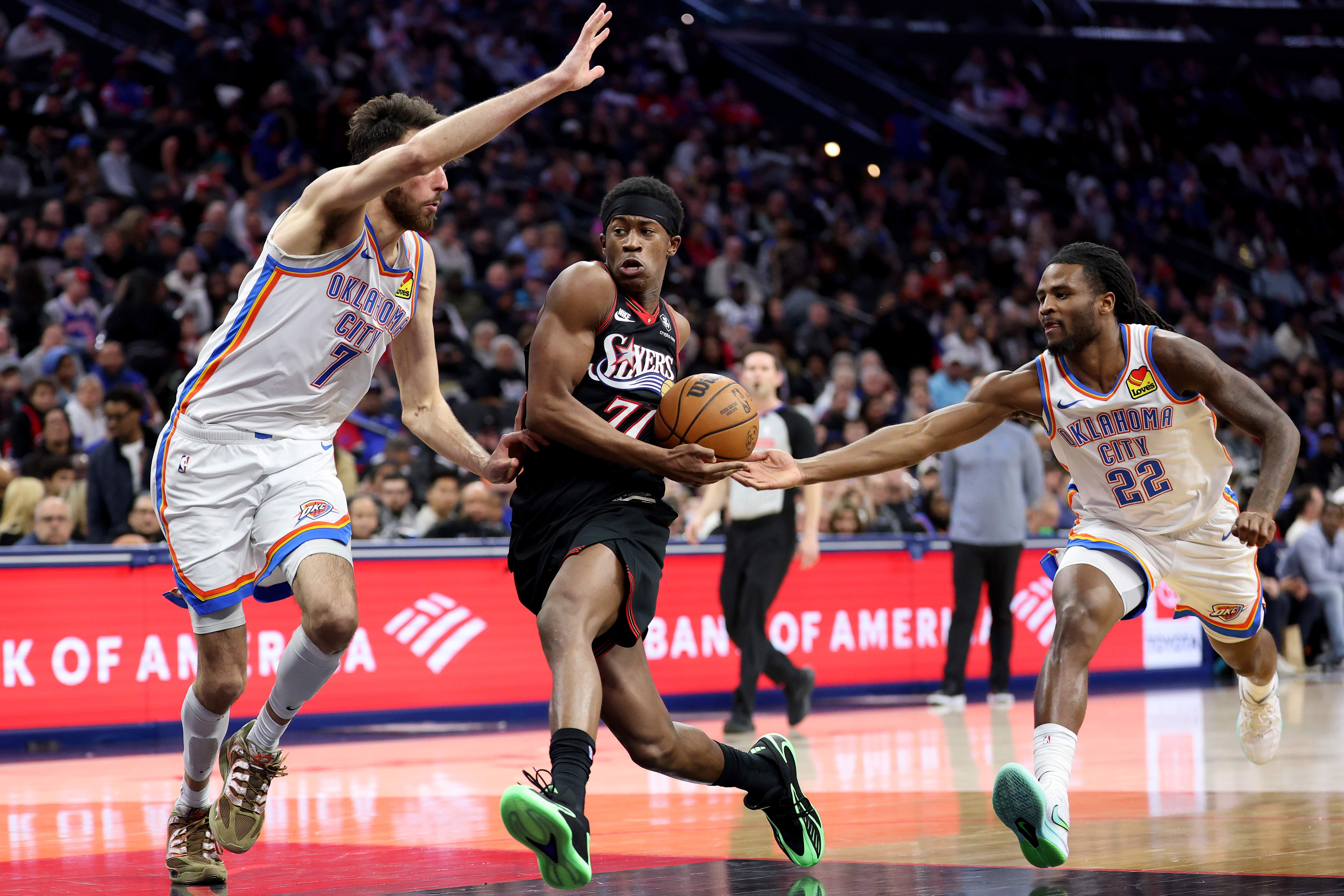 Oklahoma City Thunder v Philadelphia 76ers