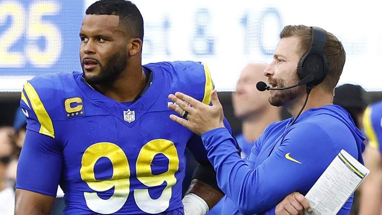 Aaron Donald, Sean McVay, Los Angeles Rams