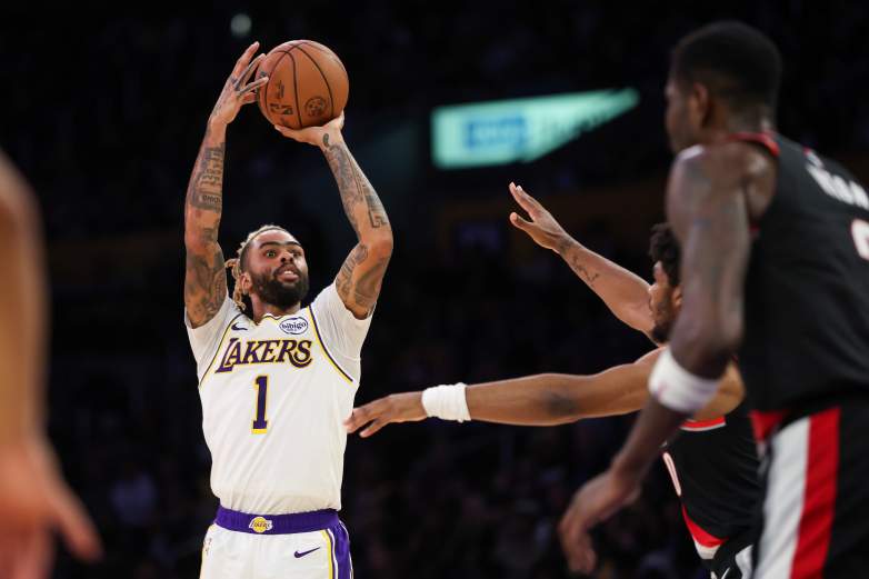 Portland Trail Blazers v Los Angeles Lakers