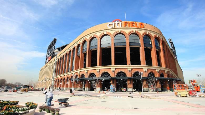 A general view of the exterior of Citi Field.