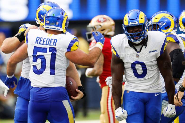 San Francisco 49ers v Los Angeles Rams