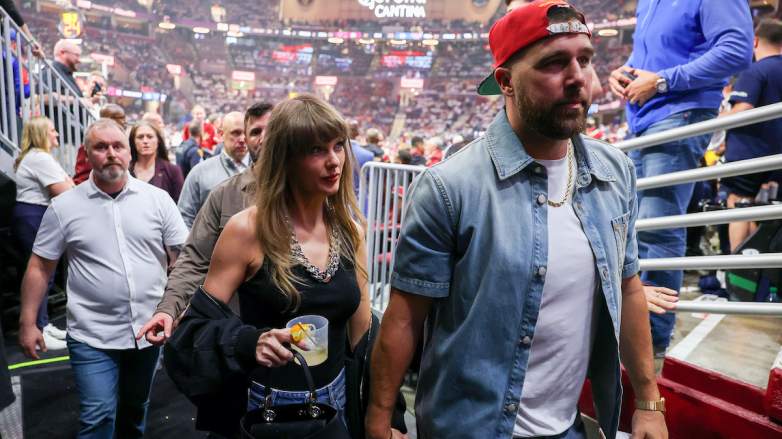Taylor Swift and Travis Kelce