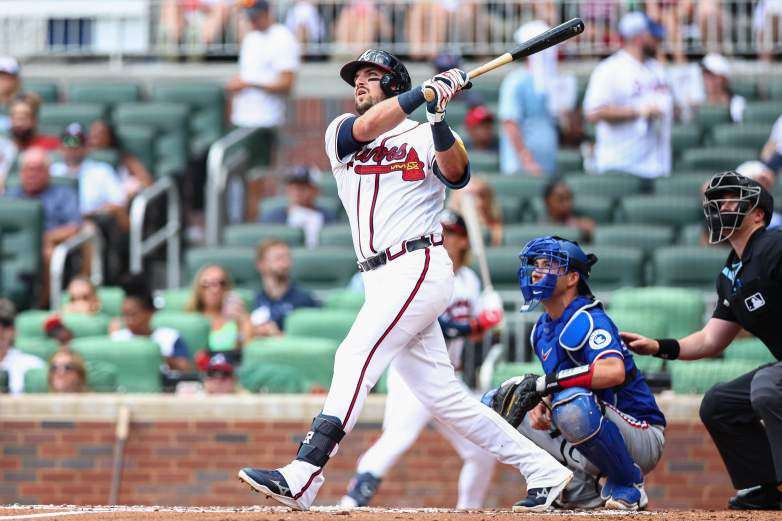 Texas Rangers v Atlanta Braves