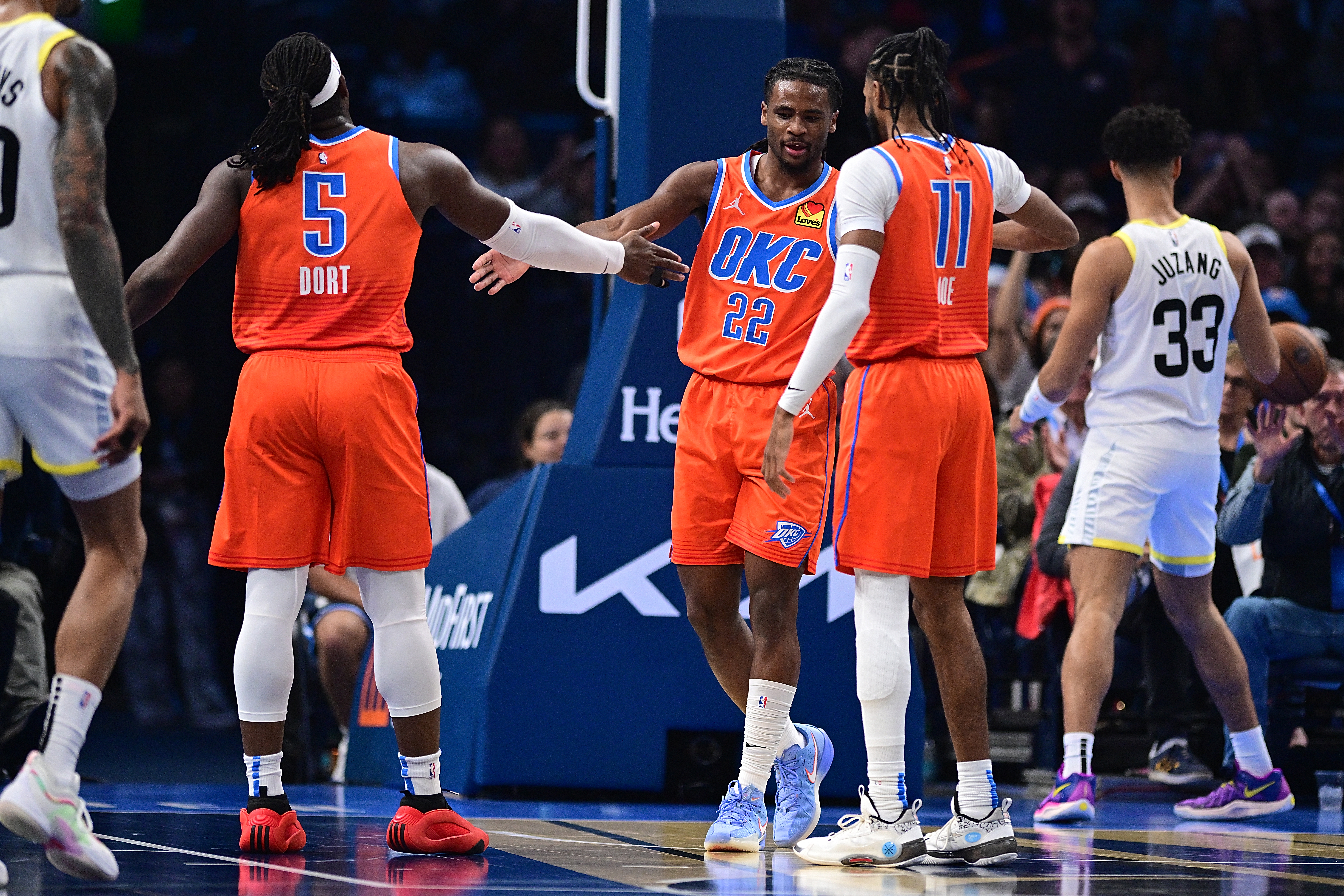Utah Jazz v Oklahoma City Thunder - Emirates NBA Cup