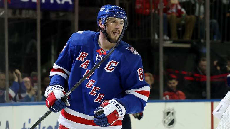 The New York Rangers may opt to trade away J.T. Miller in the 2026-27 season.