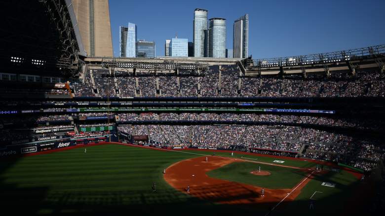 General view during a game at Rogers Centre