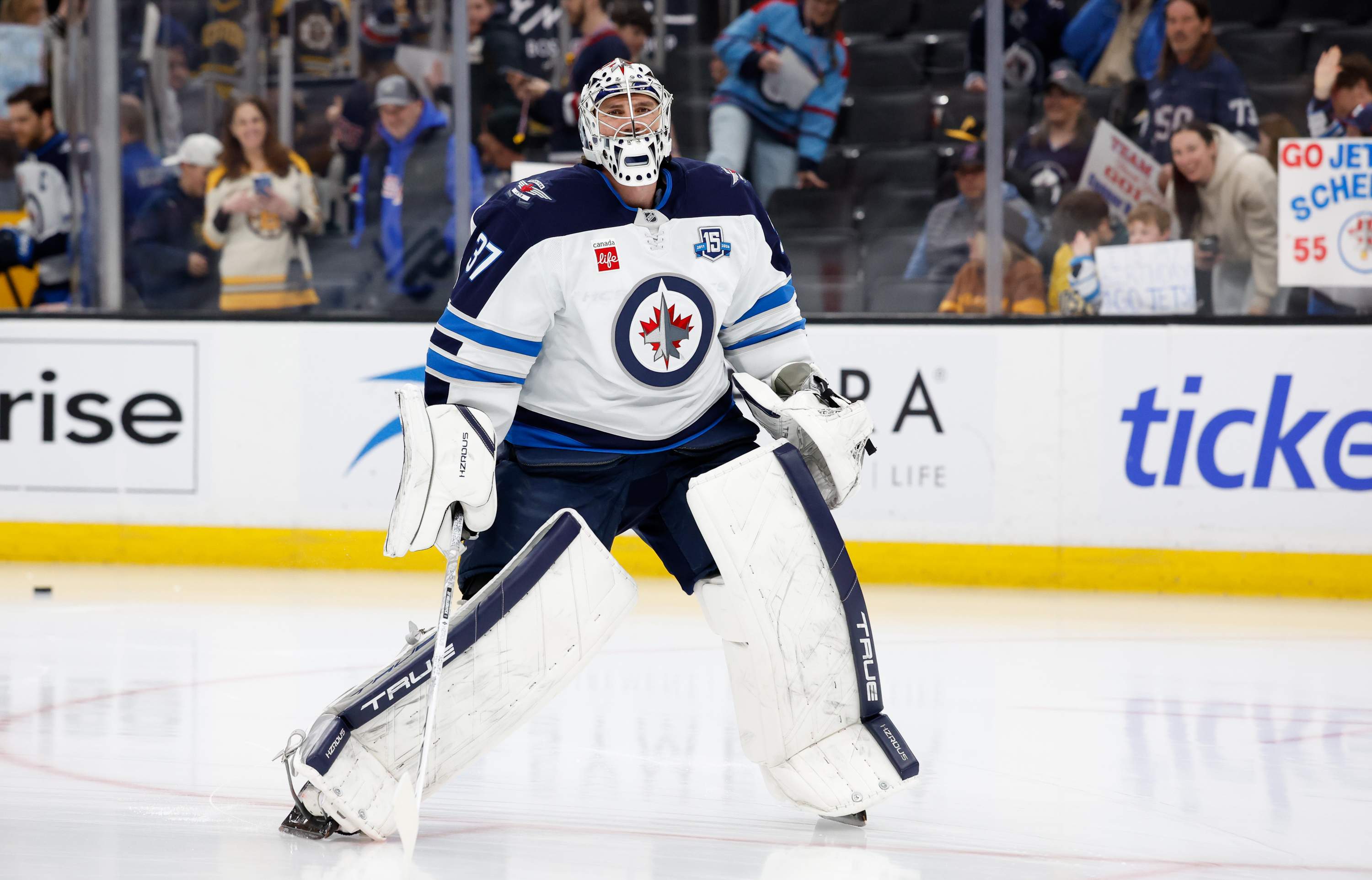 Winnipeg Jets v Boston Bruins