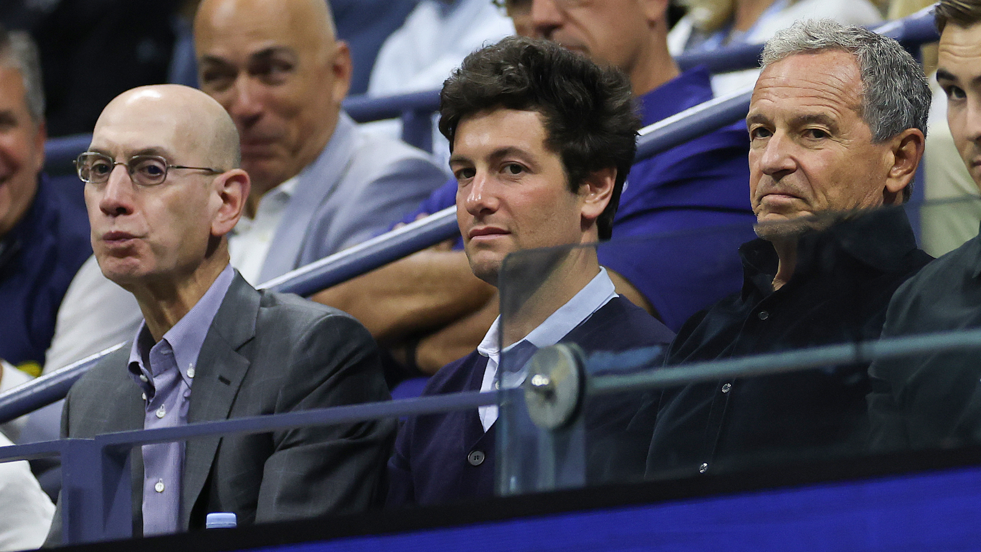 Adam Silver, Josh Kushner and Bob Iger