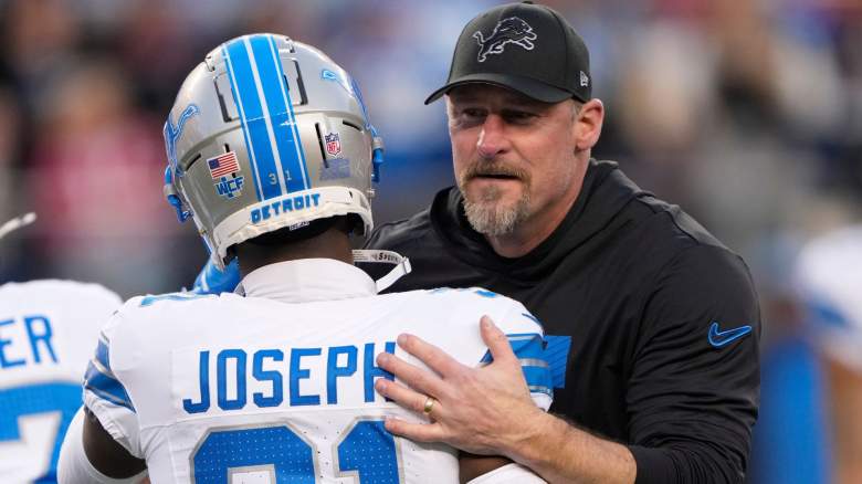 Dan Campbell and Kerby Joseph