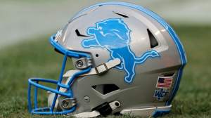Detroit Lions helmet