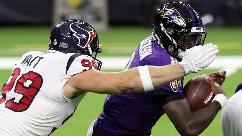 J.J. Watt, Lamar Jackson, Ravens news