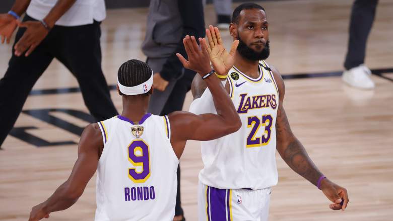 LeBron James Rajon Rondo Los Angeles Lakers Philadelphia 76ers free agency