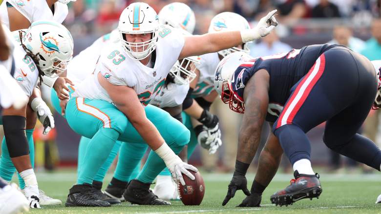 Michael Deiter center Miami Dolphins