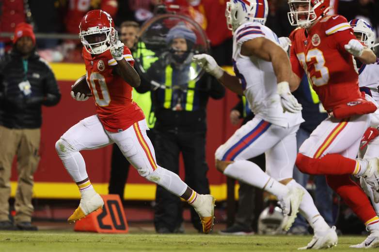 Tyreek Hill Rookie