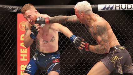 Charles Oliveira Calls for UFC Rematch With Justin Gaethje