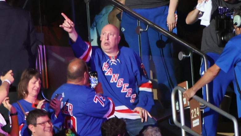 It's not clear yet exactly what this means for Dancing Larry and the New York Rangers hype team.
