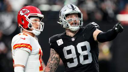Maxx Crosby Reveals 4-Word Message He Recently Sent to Patrick Mahomes
