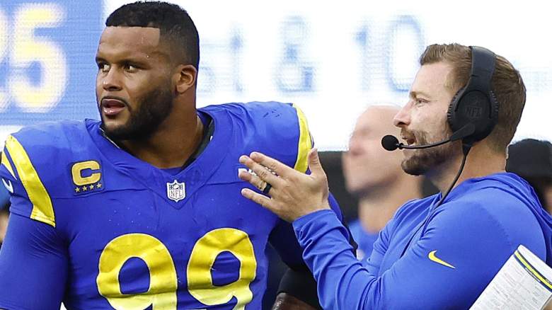 Aaron Donald, Sean McVay, Los Angeles Rams