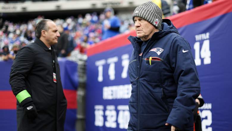 Bill Belichick, Giants news