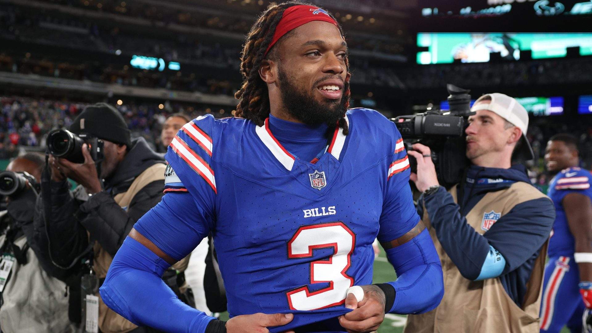 Buffalo Bills safety Damar Hamlin