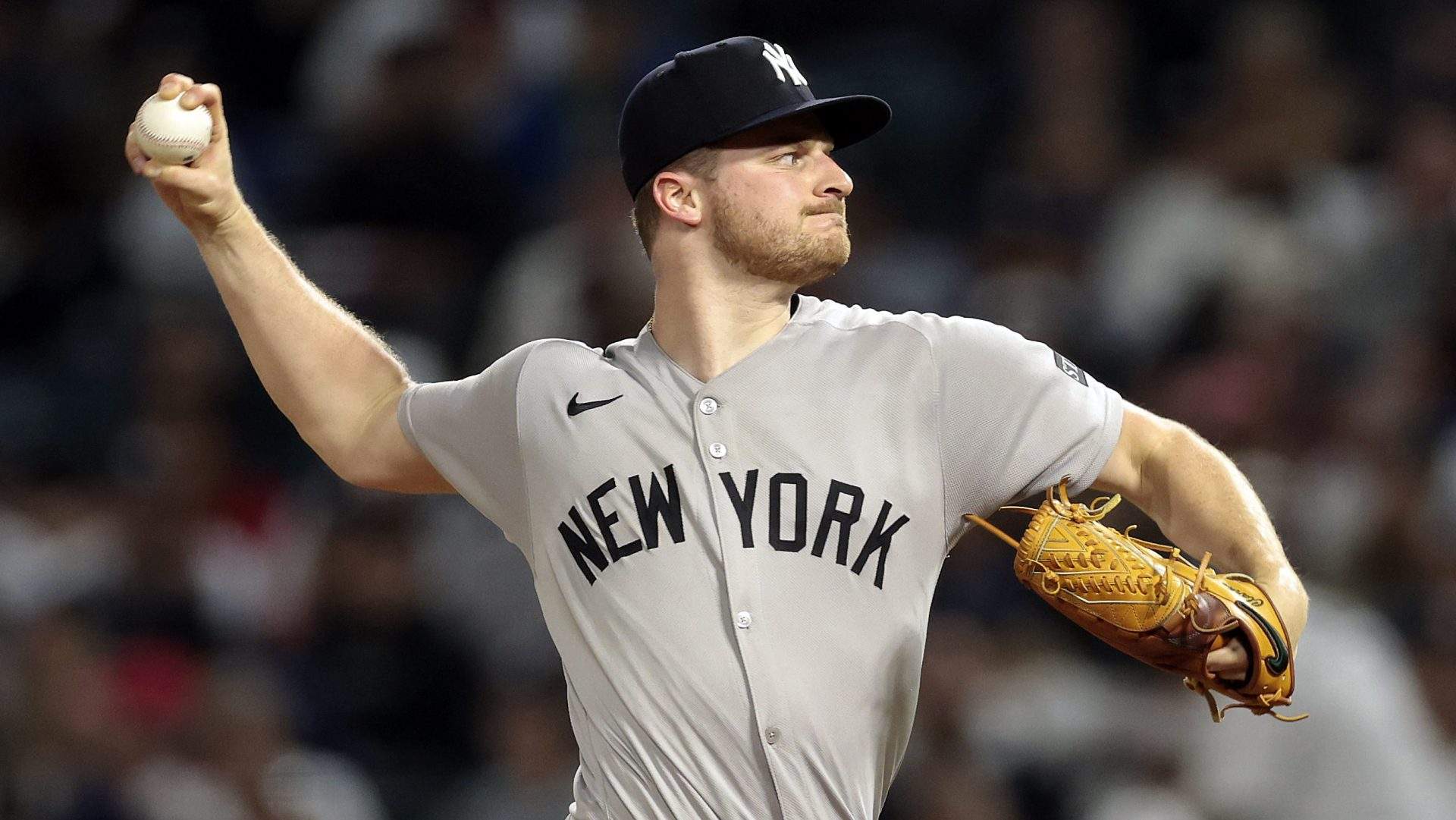New York Yankees pitcher Clarke Schmidt.