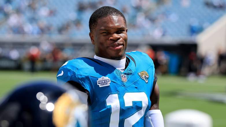 Jacksonville Jaguars rookie Travis Hunter