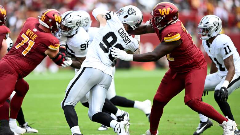 Josh Conerly Jr. Commanders training camp