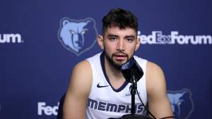 Ty Jerome talks at press conference