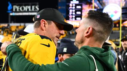 Steelers’ Aaron Rodgers Gets Odd Message From Packers’ Matt LaFleur