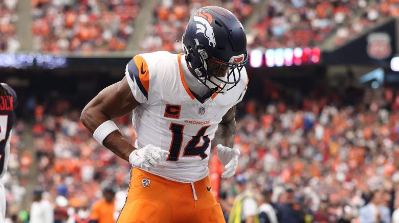 Courtland Sutton wide receiver Denver Broncos