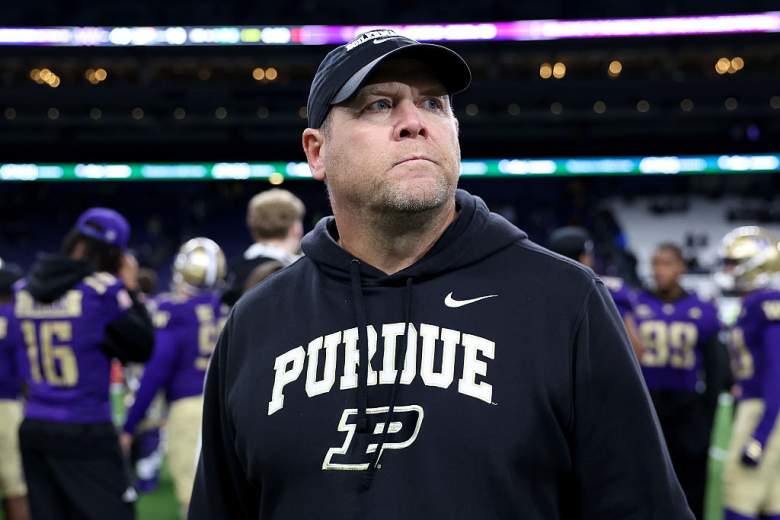 Purdue head coach Barry Odom
