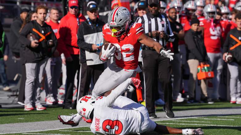 Isaiah West runs against Rutgers