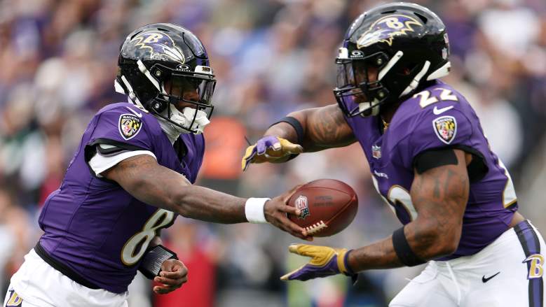 Lamar Jackson and Derrick Henry, Ravens training camp