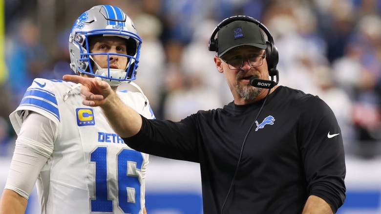 Dan Campbell Jared Goff Detroit Lions