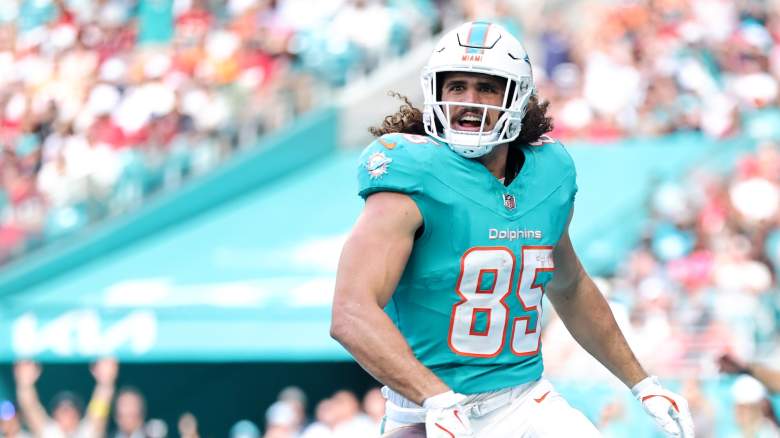 Greg Dulcich Miami Dolphins