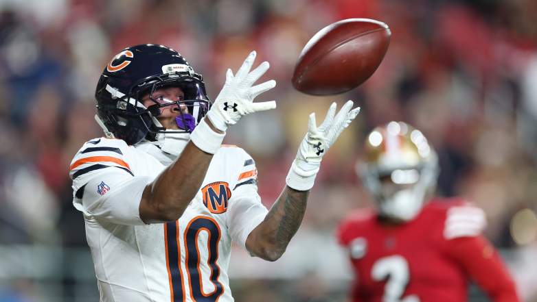 Bears WR Luther Burden III