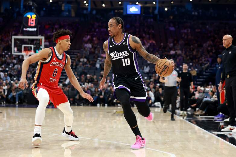 DeMar DeRozan against the Pelicans