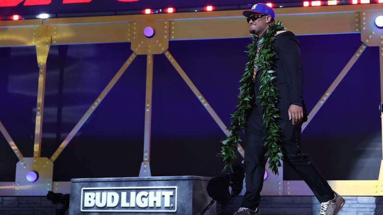 Francis Mauigoa, Giants Draft