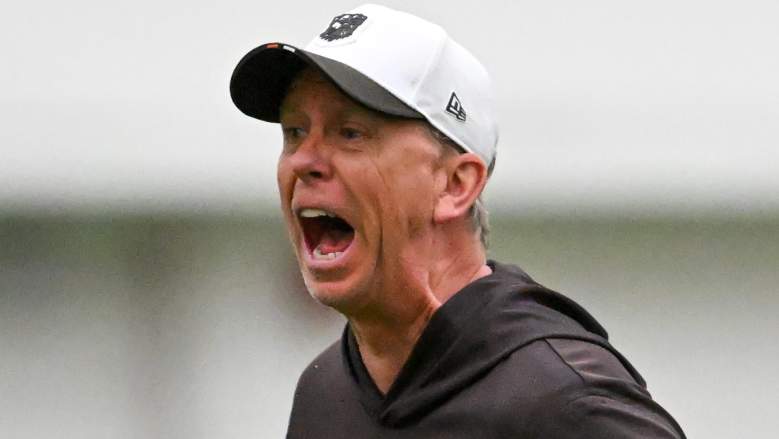 Head coach Todd Monken of the Cleveland Browns