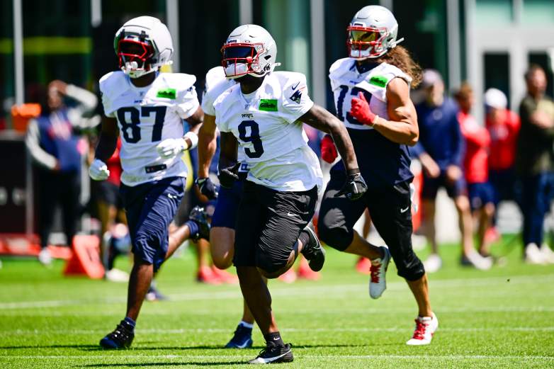 Romeo Doubs Kayshon Boutte Mack Hollins New England Patriots