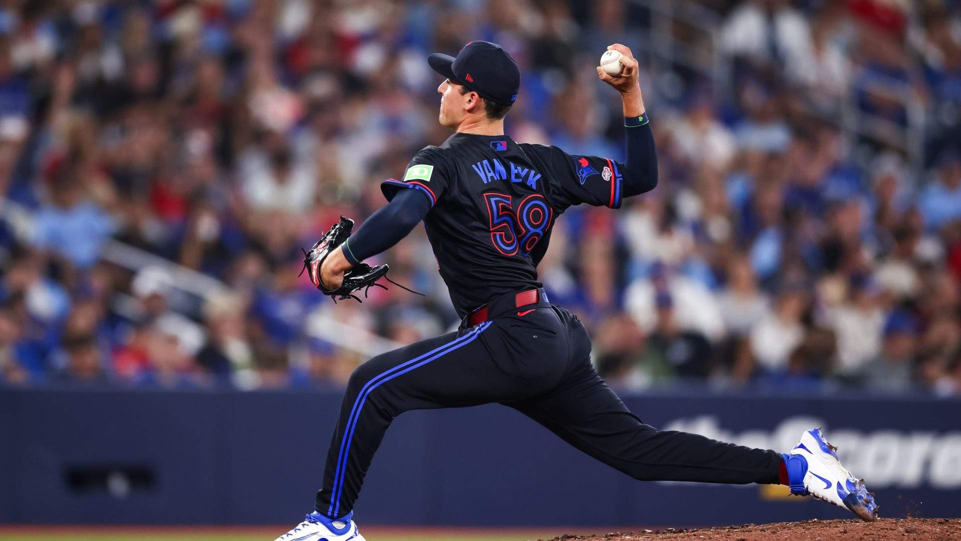 Toronto Blue Jays pitcher CJ Van Eyk.