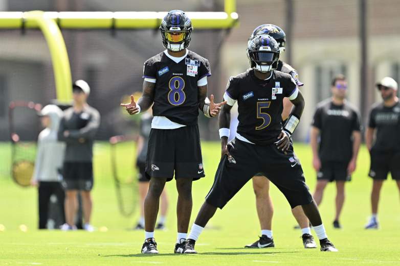 Lamar Jackson & Tyler Huntley