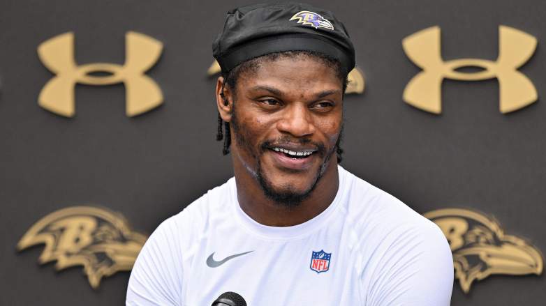 Lamar Jackson, Ravens training camp