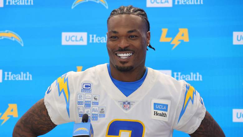 Los Angeles safety Derwin James.