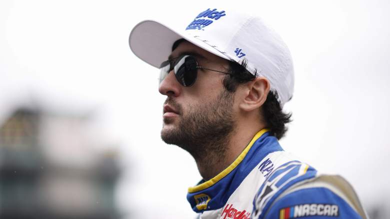 Chase Elliott before qualifying at Indianapolis Motor Speedway.