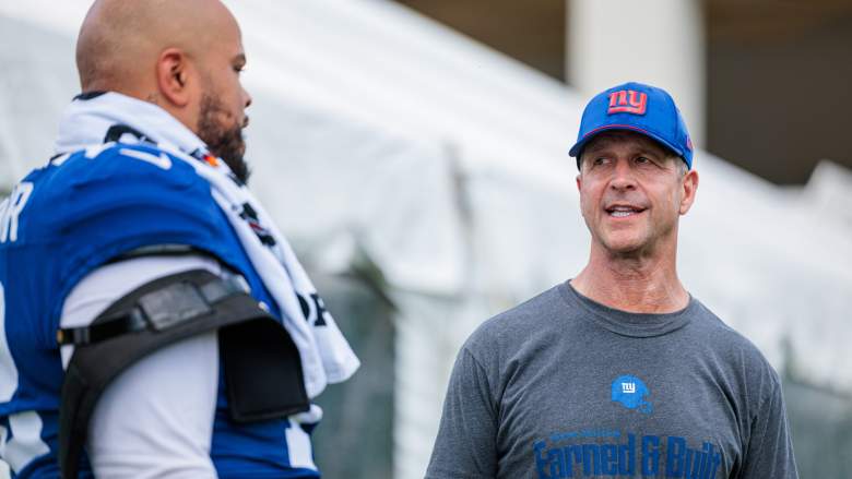 John Harbaugh, Giants news